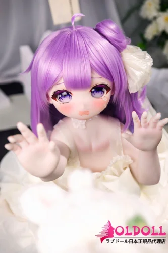 【宣伝画像と同じ衣装付き】JSL DOLL 120cm 泡泡（paopao） PVC製ヘッド tpe/s-tpeボディ選択可能 二次元アニメドール 紫のウィッグの可愛い子 等身大フィギュア