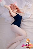白い洋風ドレスが映える145cmコスプレドール
