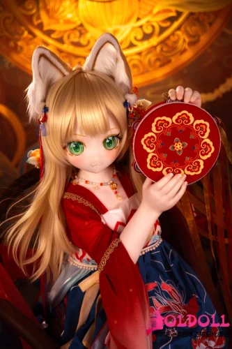 【宣伝画像と同じ衣装付き】JSL DOLL 120cm 璃光（liguang） PVC製ヘッド tpe/s-tpeボディ選択可能 二次元アニメドール 中華敦煌風・狐耳アニメドール 魅力的な獣耳キャラクタードール