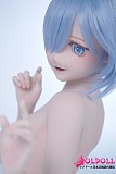 
155cm アニメドール メイド服スカートから伸びる脚ライン
