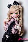 
尾崎芽依ヘッド 151cm 金髪ツインテールの毛束感とリボンディテール