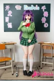 紫髪 ロングヘア アニメドール
