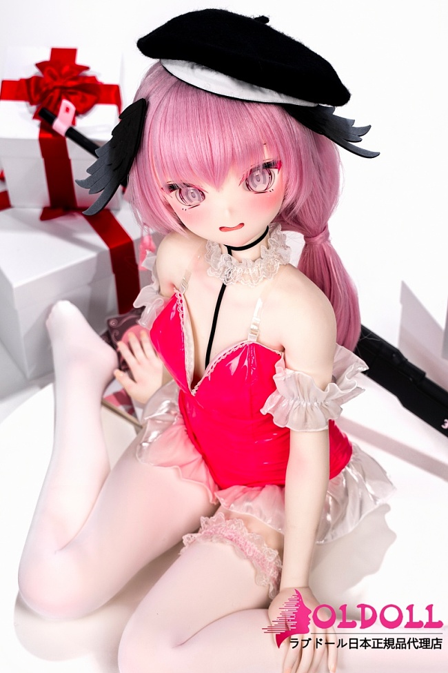 XYGO アニメドール 142cm Aカップ 小春(xiaochun)R04 シリコンヘッド+tpeボディ 二次元風フェイスのアニメドール ピンク髪 美少女ドール