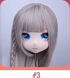 CPDOLL アニメラブドール 156cm Aカップ ヘッドP1メイク① フルシリコン製｜黒コートとストッキングが映える貧乳ダッチワイフ