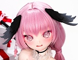 XYGO アニメドール 142cm Aカップ 小春（xiaochun）R04 シリコンヘッド+tpeボディ 二次元風フェイスのアニメドール  ピンク髪 美少女ドール
