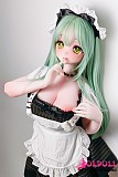 和泉理夏ヘッドの横顔とツインテールヘアのカット
