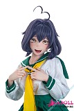 
制服ドール #KH001-Bヘッドの愛らしい八重歯与表情アップ
