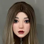 Real lady 159cm Hカップ R9 ROS-MAX ヘッド フルシリコン製 巨乳ラブドール｜赤いワンピースに身を包んだグラマラスな欧米風モデル