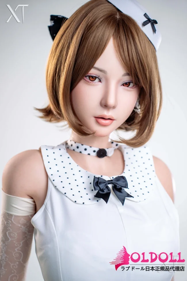 【リアルメイク】XTDOLL 幻想ガールフレンド 166cm Eカップ Nami(奈美)ヘッド 白い制服風衣装のリアルドール 癒し等身大彼女系人形