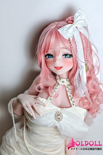 ElsaBabe アニメラブドール 140cm RAD025 花坂由香Hanasaka Yukaヘッド ボディ材質選択可能 八重歯が可愛いピンク髪の巨乳美少女ダッチワイフ