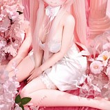 XYGO 145cm Cカップ R05ヘッド 智乃(zhinai) シリコンヘッド＋TPEボディ アニメドール｜青いワンピースが可憐な美少女ダッチワイフ