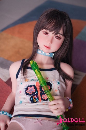My Loli Waifu 126cm AAカップ #66B Ayaヘッド フルシリコン製ラブドール 青白ボーダーソックス姿の清楚系ラブドール リアルな貧乳ダッチワイフ