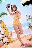 清霊(qingling)ヘッドの澄んだ瞳とナチュラルメイクのディテール
