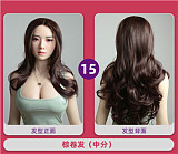 [お客様撮影写真] JYDOLL 宣伝画像132cm +＃133ヘッド 125cm+#151ヘッド TPE製ドール 癒し姉妹ラブドール サッカーファンのろり系ドール