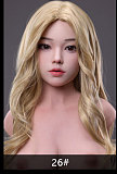 Zucki(ズッキ) 索姬 166cm Eカップ みみヘッド リアル皮膚メイク付き フルシリコン製 日本風美少女 セーラー風清楚系デザインのリアルラブドール
