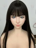 SHEDOLL 168cm Dカップ 江小婉(jiangxiaowan) シリコン製ヘッド ボディ材質選択可能 白のガーター網タイツ 美人ラブドール