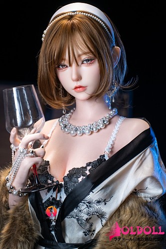 SHEDOLL 168cm Dカップ 江小婉(jiangxiaowan) シリコン製ヘッド ボディ材質選択可能 白のガーター網タイツ 美人ラブドール