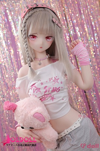 CPDOLL アニメラブドール 156cm Aカップ ヘッドP2メイク② フルシリコン製 困り顔の銀髪美少女 貧乳ダッチワイフ