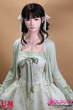 Uneedoll 美少女ラブドール リアル皮膚 165cm Eカップ 初夏 chuxiaメイク①ヘッド フルシリコン製 浅緑ドレス 全身ビジュアル
