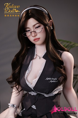 Kulove doll 163cm Fカップ 曼妮(Manni)ヘッド フルシリコン製 等身大リアルドール｜メガネっ娘の知的な巨乳ダッチワイフ