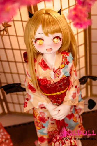 【二種類顔選択可能】JSL DOLL 120cm 小伊(xiaoyi)  PVC製ヘッド tpe/s-tpeボディ選択可能 金髪ロングヘアの和風アニメドール 華やかな着物を着たフィギュア