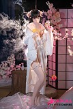 辛夷モデルの凛とした目元と艶やかなリップラインクローズアップ
