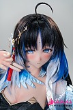 
KH007ヘッドのクールで気高き瞳と凛とした表情のアップ
