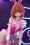 
156cmフルシリコンボディの華奢で自然なAカップ胸元ライン
