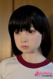 
#53 Sanaヘッドの透明感あふれる素顔と繊細なアイラインのアップ
