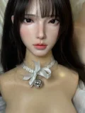 Real girl 147cm Aカップ  L15ヘッド エルフ耳リアルドール 金髪ツインテールスタイルのフルシリコンドール 等身大ダッチワイフ
