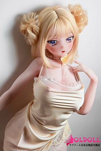 ElsaBabe アニメラブドール151cm RAD020 古川夏希Furukawa Natsukiヘッド フルシリコン製 ゴールドドレス 巨乳美少女ダッチワイフ