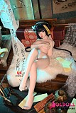 
140cm Cカップキョンシードール 背面スタイルと衣装の縫製