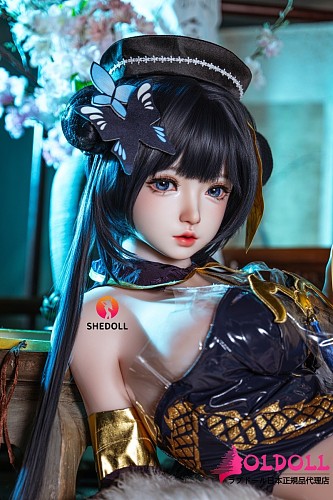 SHEDOLL 140cm Cカップ 熙熙2.0ヘッド シリコンヘッド+TPEボディ キョンシー風中華美少女ラブドール コスプレダッチワイフ