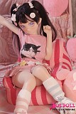 
125cm BカップバストとカジュアルなピンクTシャツ アニメドール
