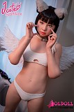 繊細な眼差しでこちらを見つめるAGE02結月ヘッドの表情
