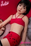 
高級リアルドールとしての繊細なリップライン与未陽ヘッドの愛くるしい横顔

