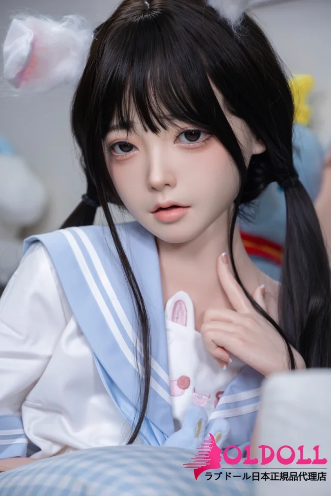 Real girl 148cm Eカップ L1ヘッド 宣伝画像フルシリコン製 清楚でかわいいセーラー服ドール 学園風コスプレドール ROS口開閉機能付き 【フェイシャルEX】機能対応可能