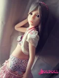 ピンクの衣装が似合うリアルラブドール