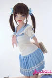 ぱっつん前髪とリボンが魅力の美少女ドール