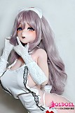 ナース服ドール 椅子座りポーズ 巨乳アニメドール
