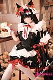 
155cmラブドール 横顔と猫耳ディテール
