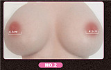 Evasdoll 169.5cm Iカップ Ruohanyiヘッド メイク②  リアル皮膚付き 圧倒的な巨乳巨尻BBWボディ 豊満な体型と美しい脚のバランスが魅力のセクシードール