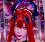 Doll Senior 148cm Cカップ 叽可(jike)ヘッド ヘッドとボディの材質選択可能 お口の開閉機能対応可能 等身大リアルラブドール 掲載画像は職人メイク