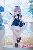 二次元美少女ドールの座りポーズとボディバランス
