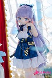 
85cmミニラブドールのサイズ感が伝わる室内ショット
