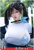 Doll Senior リアルスキンボディ170cm Hカップ W04 Sableヘッド フルシリコン巨乳ラブドール 剣を持つ聖女 欧米風ダッチワイフ