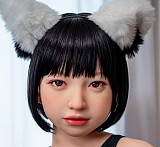 【4体限定】【即納品●日本国内発送】 J cute 133cm バスト平 AGD26夏美ヘッド フルシリコン製 清楚系ラブドール 猫耳付き貧乳ダッチワイフ 小柄で可愛い癒し系