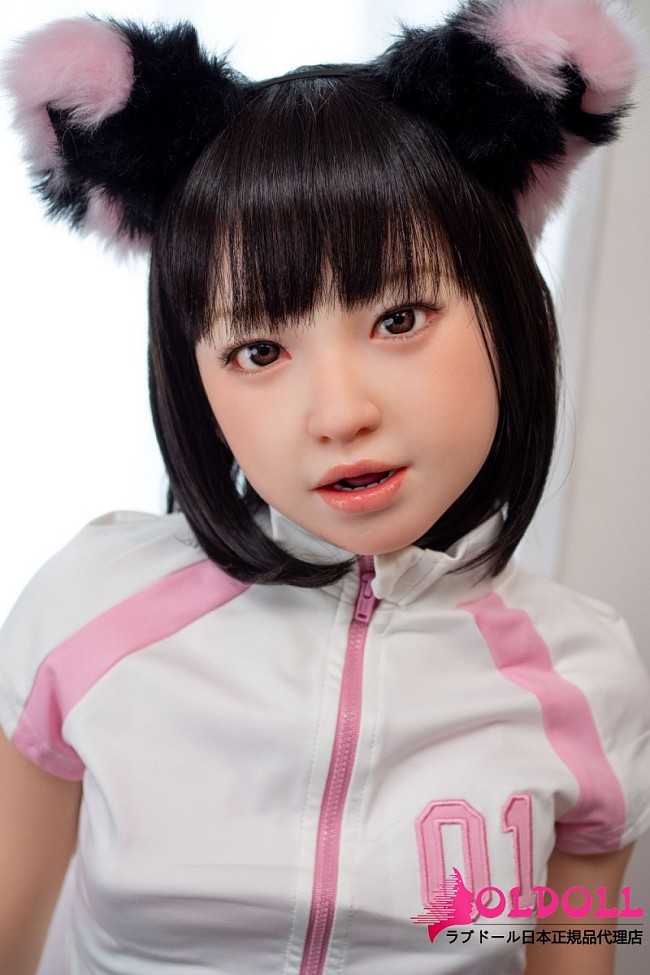 【4体限定】【即納品●日本国内発送】 J cute 133cm バスト平 AGD26夏美ヘッド フルシリコン製 清楚系ラブドール 猫耳付き貧乳ダッチワイフ 小柄で可愛い癒し系