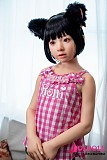 【5体限定】【即納品●日本国内発送】 J cute 124cm バスト平 AGB38未陽ヘッド フルシリコン製 貧乳清楚系ラブドール 猫耳スタイル 小柄ボディダッチワイフ