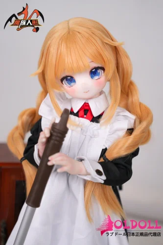 MOZU DOLL 1/3ドール 三分 夜夜(Yenni)ちゃん【SR級】ミニタイプの可愛い美少女ドール メイドアニメ系ラブドール ソフトビニール製頭部 シリコン製ボディ 【宣伝画像と同じ制服も付属】